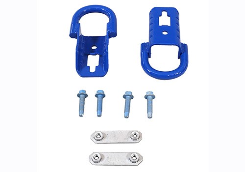 Blue Tow Hook Pair for Ford F-150 2015-2024