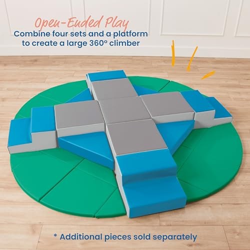 ECR4Kids SoftZone Junior Adventurer's Summit Step Corner Climber