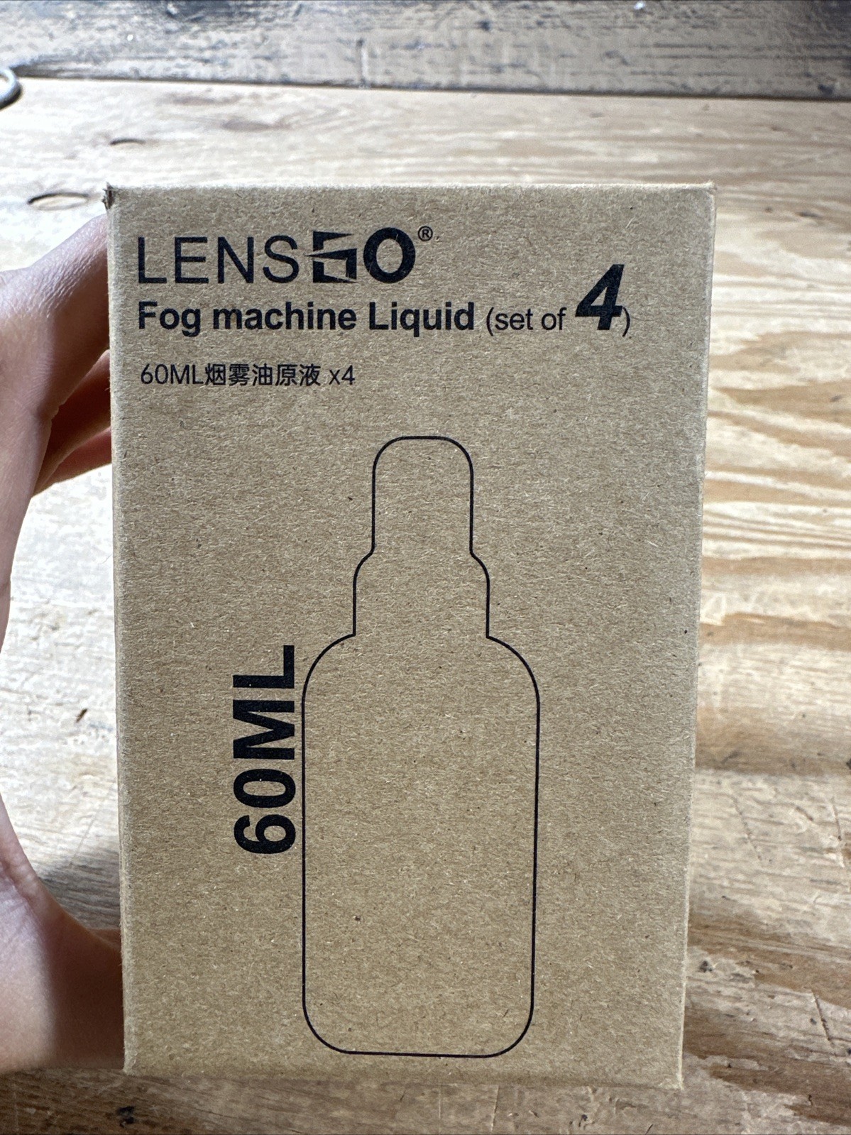 Fog Machine Fluid 240ml for LENSGO ULANZI SMOKE GENIE & COLBOR