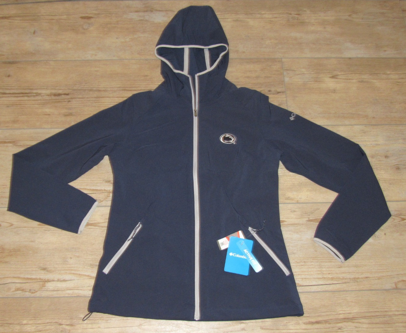 Penn State Nittany Lions Columbia Softshell Hooded Jacket $100 size Women Medium