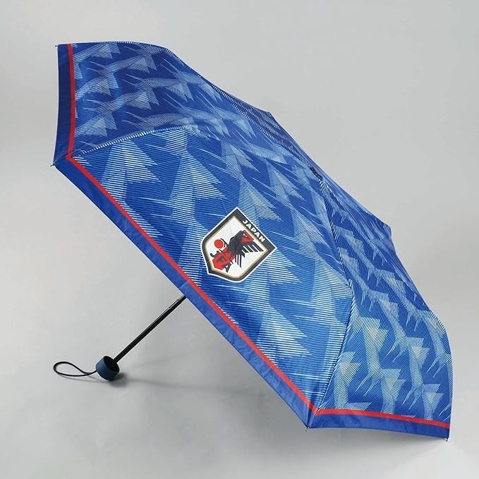 Official Japan Soccer Umbrella TRYL Folding Compact Parasol Rain Sun Shade