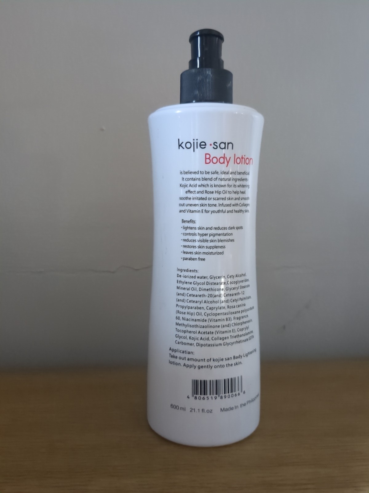 Kojie San Kojic Skin Lightening Body Lotion 💯 Original 600ml