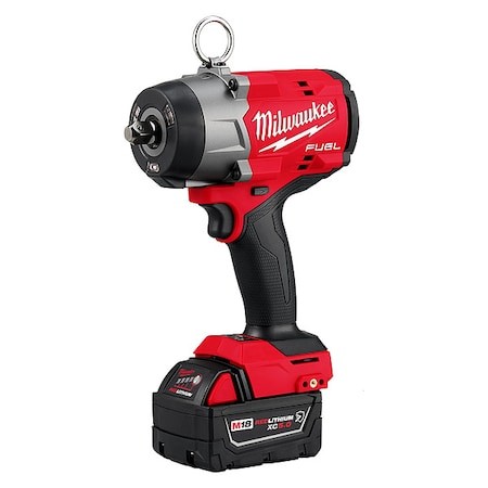 Milwaukee Tool 2966-22 M18 Fuel 1/2 In High Torque Impact Wrench With Pin