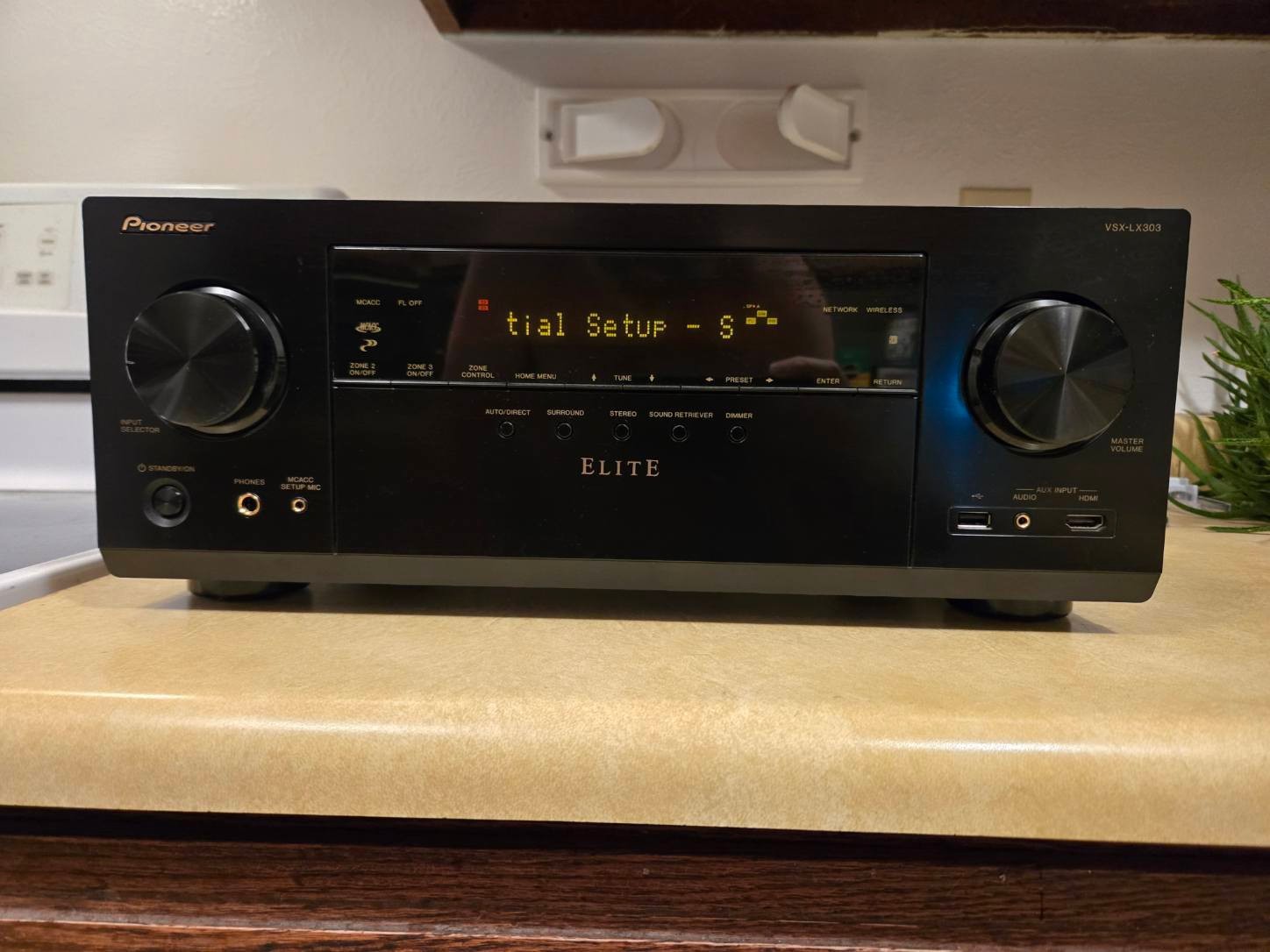 Pioneer Elite VSX-LX303 9.2 Channel 4k Ultra HD Network Home Theater Receiver