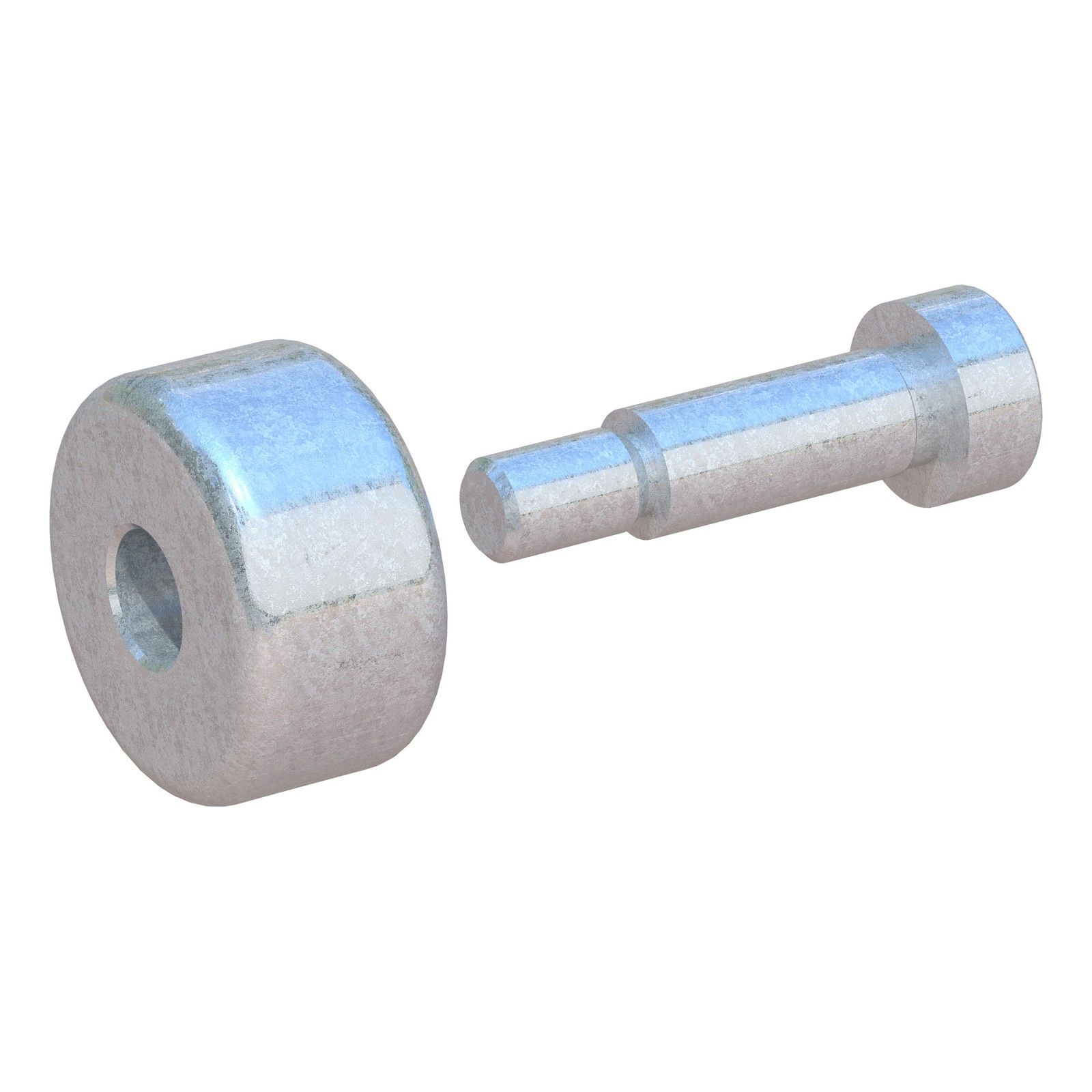 Curt-Replacement R-Series 5th Wheel Hitch Roller Wheel Kit