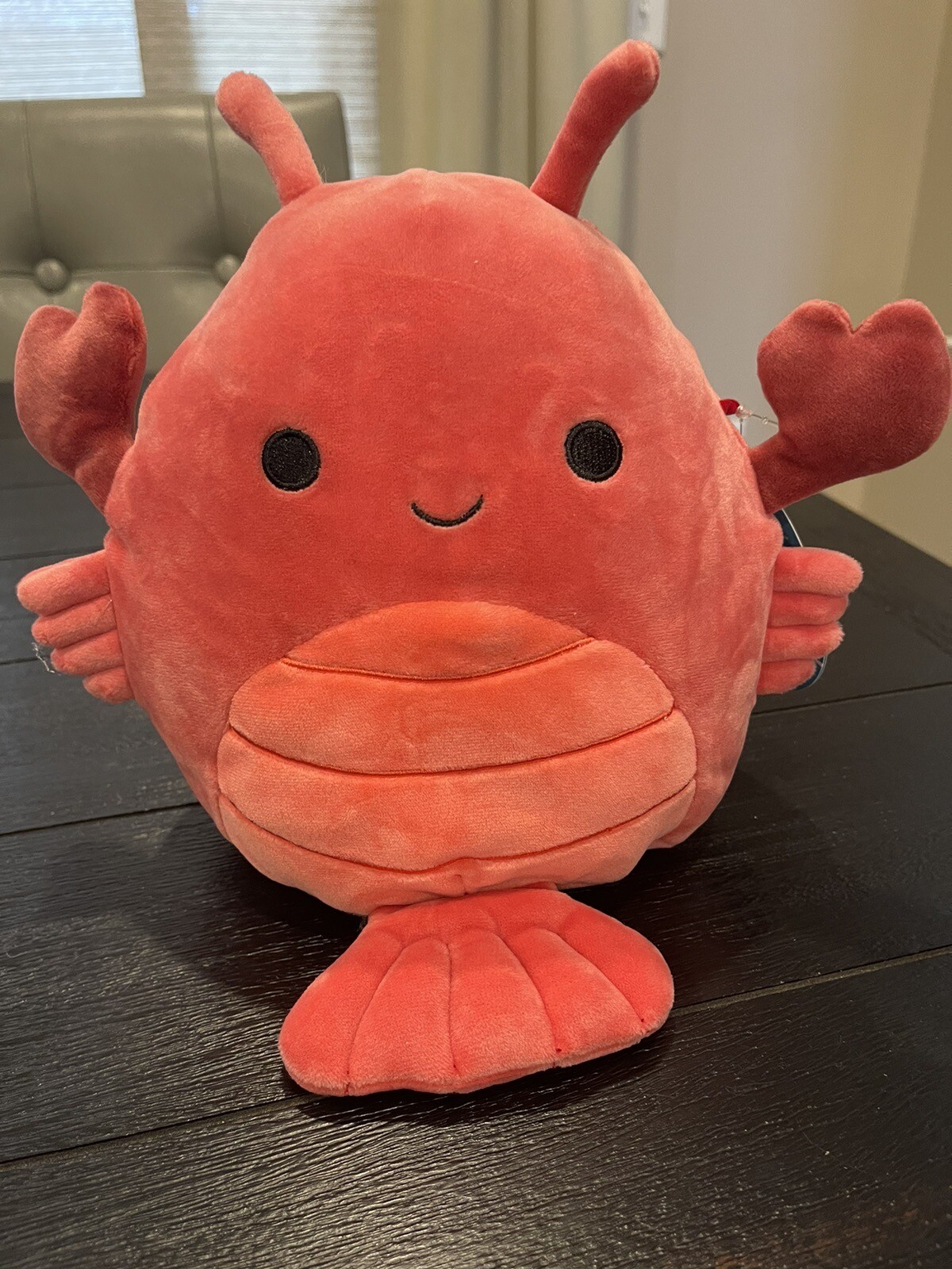 NWT Squishmallow 7.5” LORONO the Red Lobster 7-8” SeaLife Squad