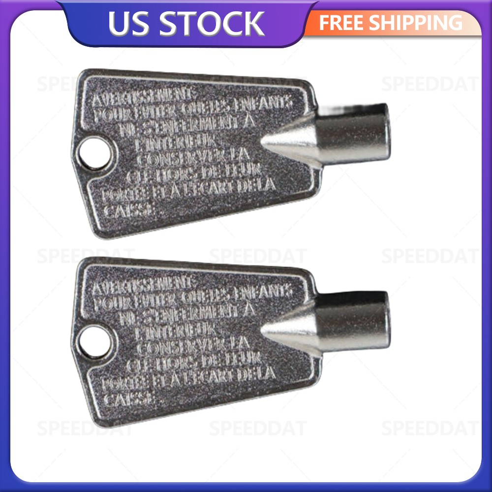 2Pack Freezer Door Key For Kenmore AP4071414 PS2061565 216702900 US