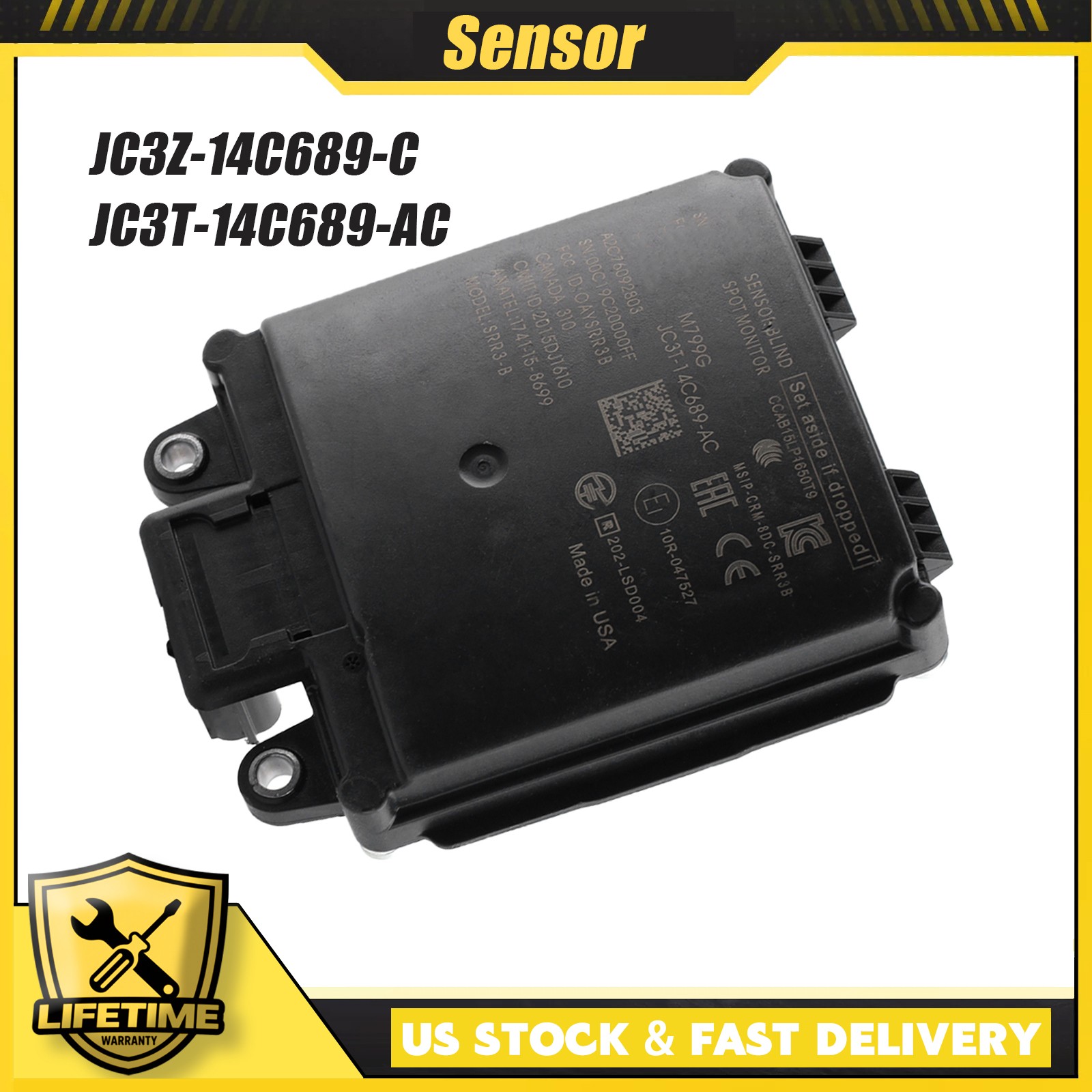 OEM Blind Spot Radar Sensor Module For Ford F150 F250SD F350SD JC3T-14C689-AC