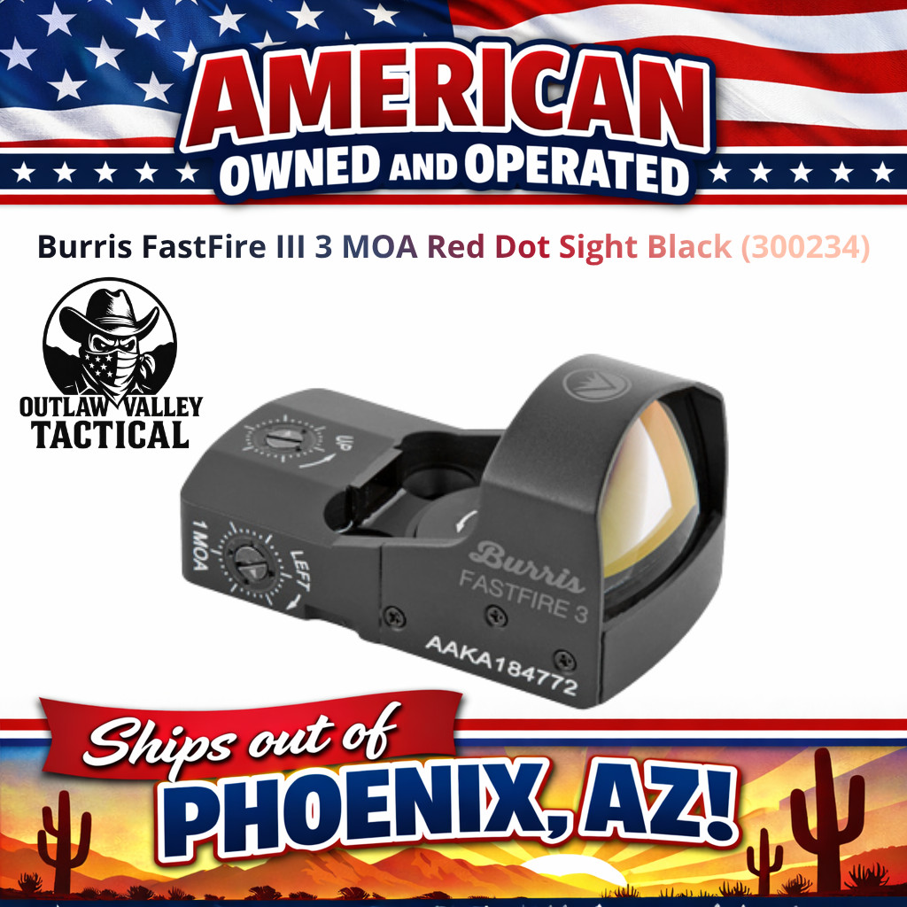 Burris FastFire III 3 MOA Red Dot Sight - Black (300234)