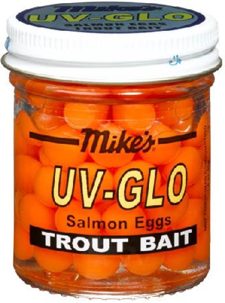 Atlas Mike's UV Glo Salmon Eggs Trout Bait Cerise Red Orange Choice of Colors