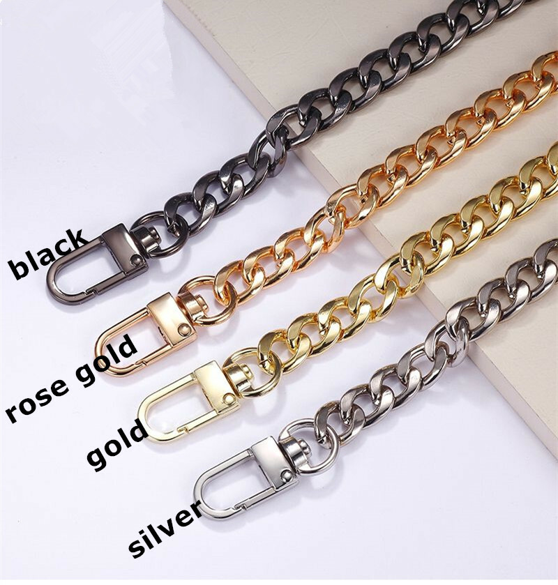 Metal  Shoulder Crossbody Handbag Replacement Purse Chain Bag Strap