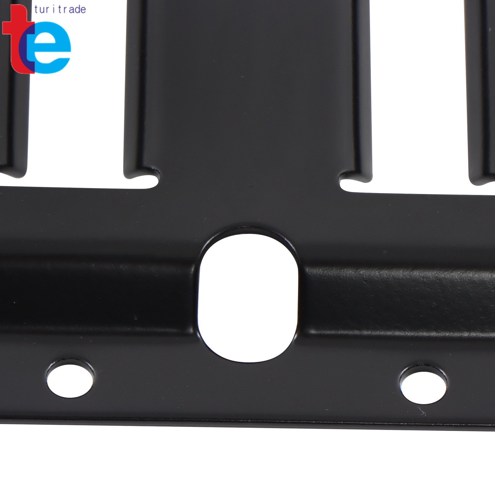 2 Pack 4' E Tie Down Rail Kit For Cargo Trailers Power Coated E-Tracks