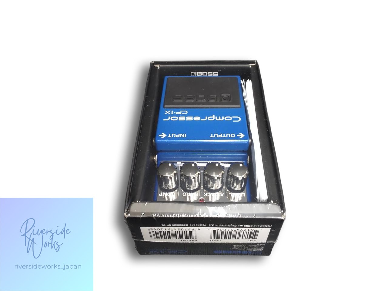 BOSS CP-1X Effect Pedal - Advanced Compressor for Guitarists JP