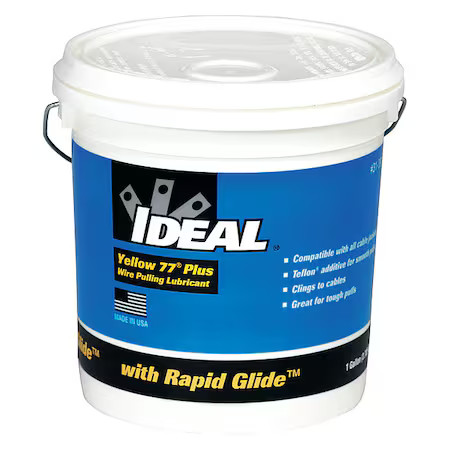 Ideal 31-391 Wire Pulling Lubricant, 1 Gal. Bucket, Ylw
