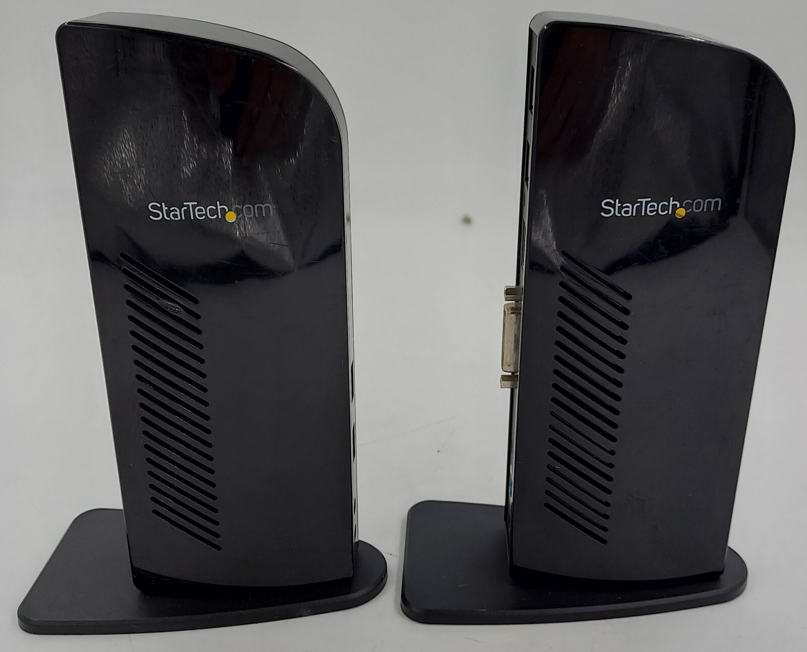 Lot of 2 Startech USB 3.0 DVI Laptop Docking Station USB3SDOCKD UNTESTED
