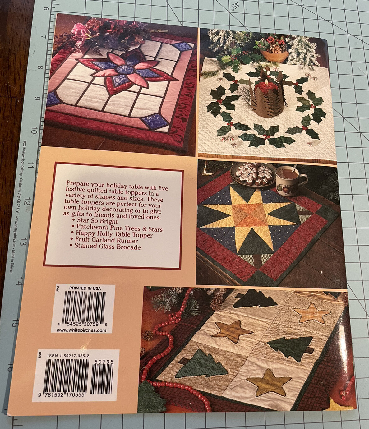Festive Table Toppers- 5 Table Toppers with Complete Instructions