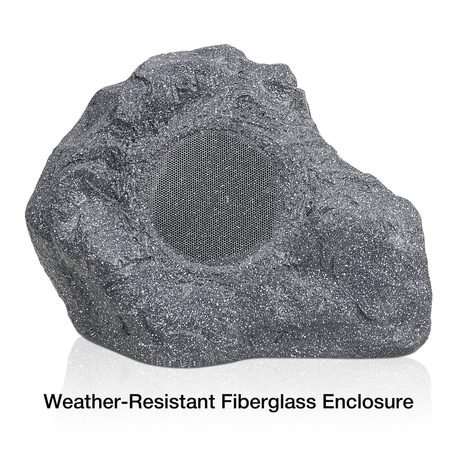 OPEN BOX:Sound Town 2-Pack 5.25" IP56 Weatherproof Outdoor Rock(ROCK-52G-PAIR-R)