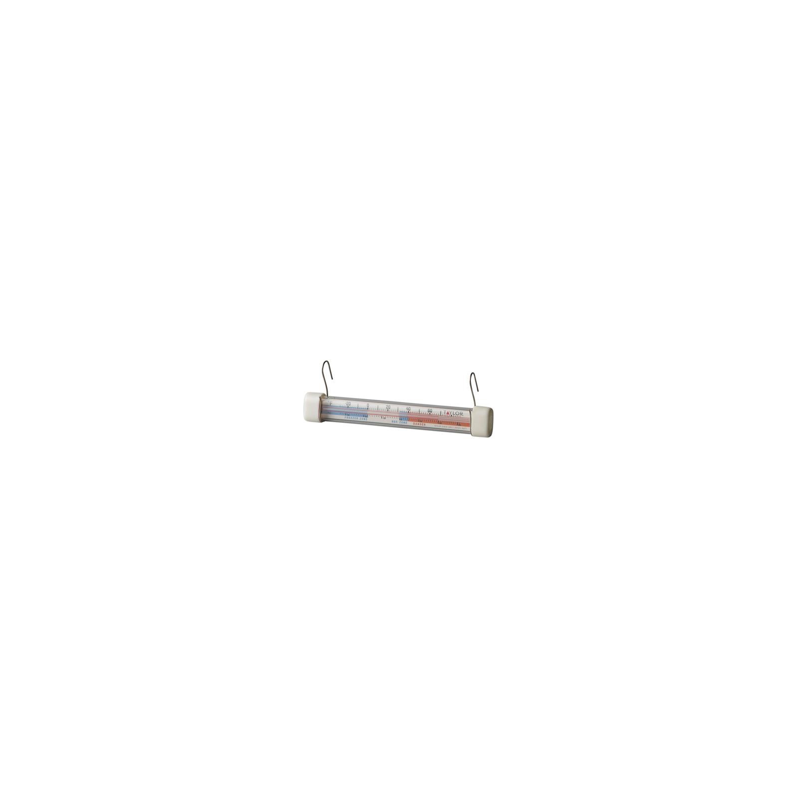 Taylor 5977N Refrigerator/Freezer Thermometer, Plastic, With Hanging Hooks -