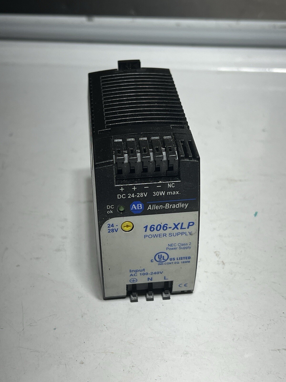 Allen-Bradley 1606-XLP 100-240V 50/60Hz Series-A Power Supply 1606-XLP30E