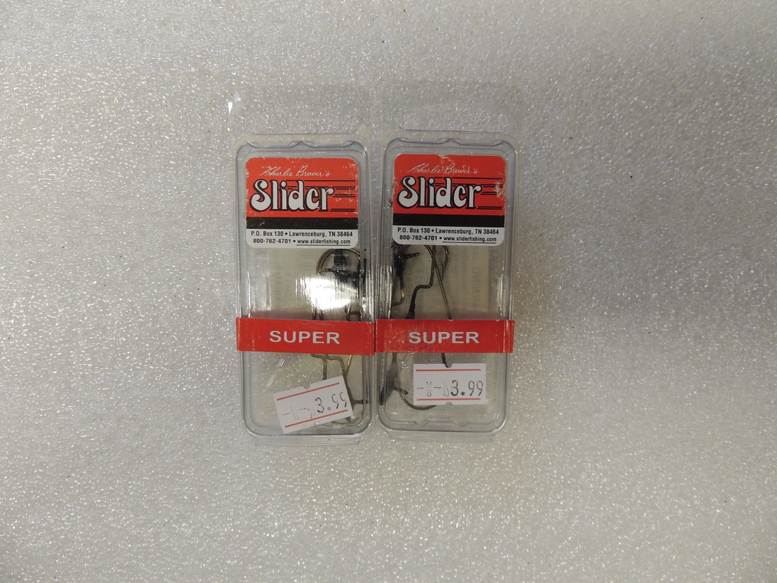 2 Charlie Brewer Slider Super heads packs SSH16 Black packs NEW old inventory