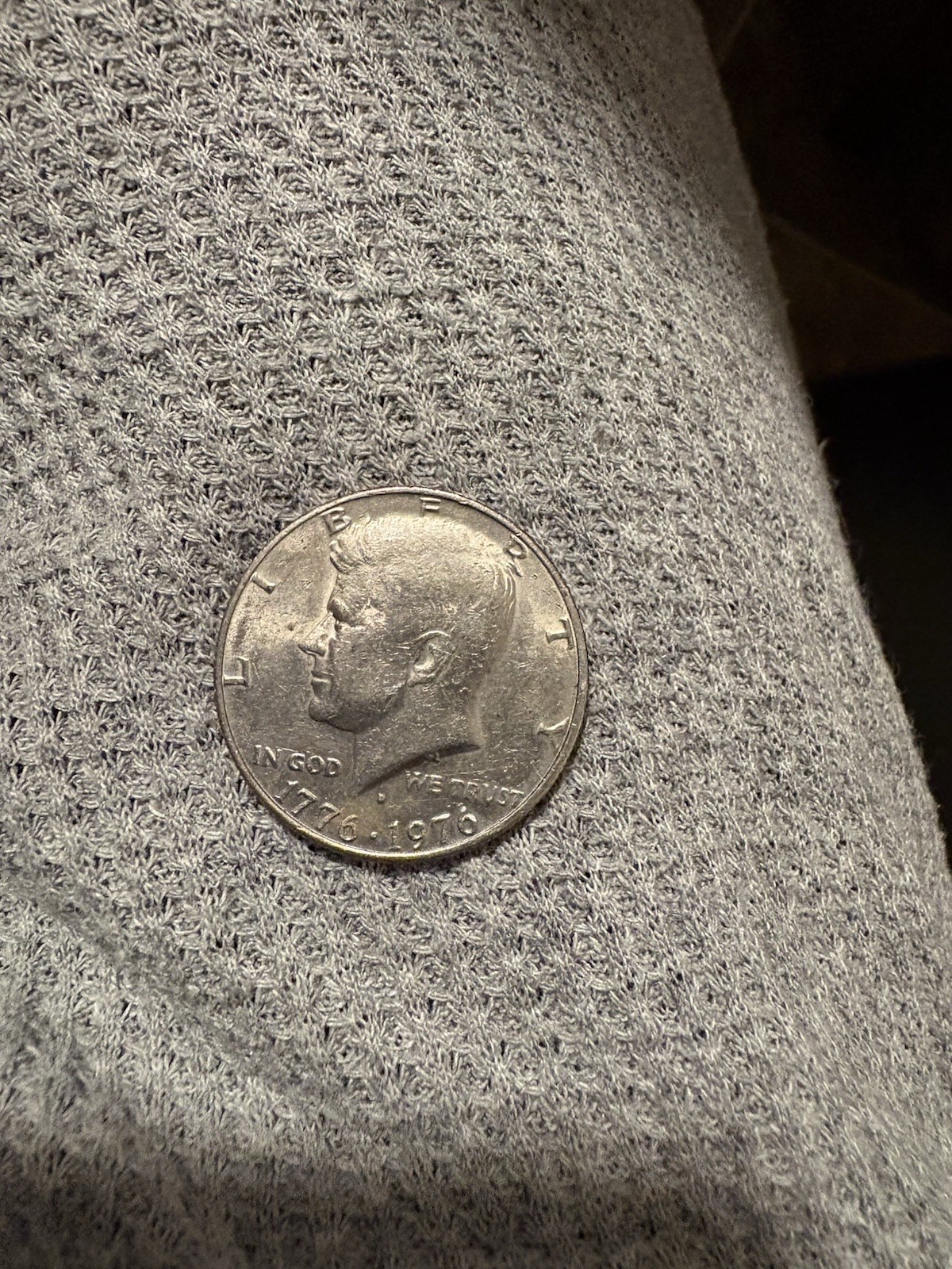 1976-D 50C Clad Kennedy Half Dollar