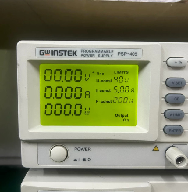 1PCS USED GWINSTEK, PSP-405 Programmable DC Stabilized Power Supply -full test