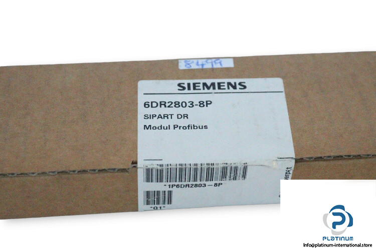 SIEMENS 6DR2803-8P SERIAL INTERFACE PROFIBUS-DP_SIEMENS 6DR28038P