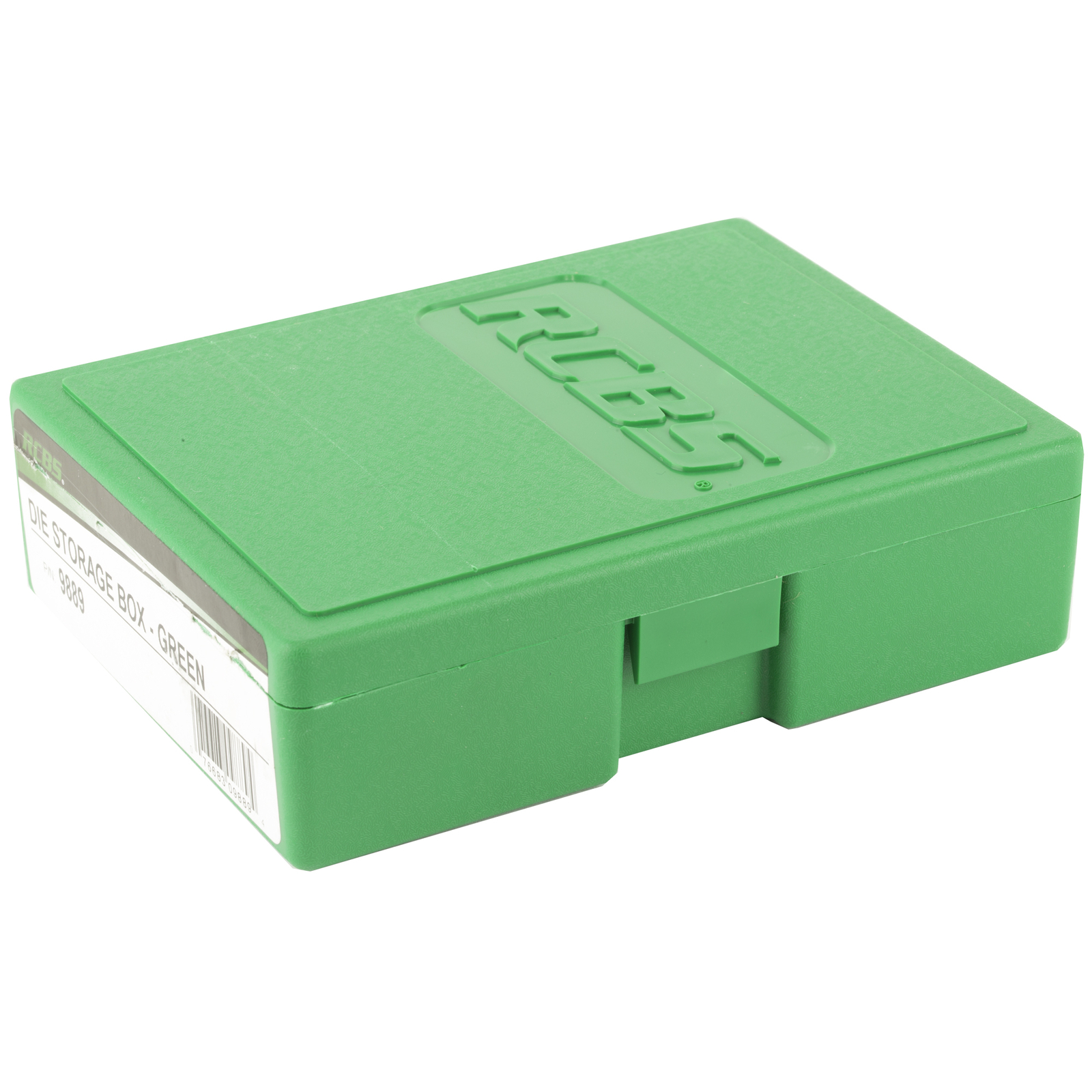 RCBS Die Storage Box 0.3125lbs Reloading Equipment Green 09889
