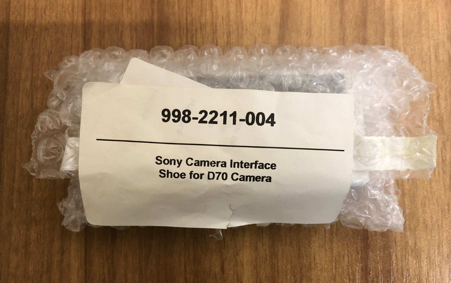 Vaddio 998-2211-004 EZCamera Cable Shoe ADAPTER FOR D70 Sony CAMERA EVI