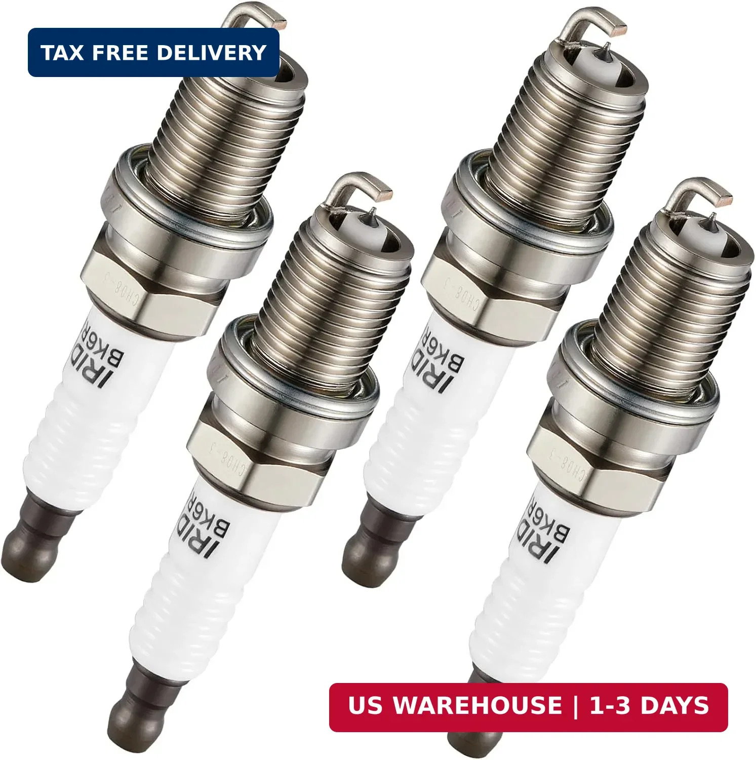 BDFHYK Set of 4 Iridium Spark Plug Compatible with Corolla Neon Subaru Integra A