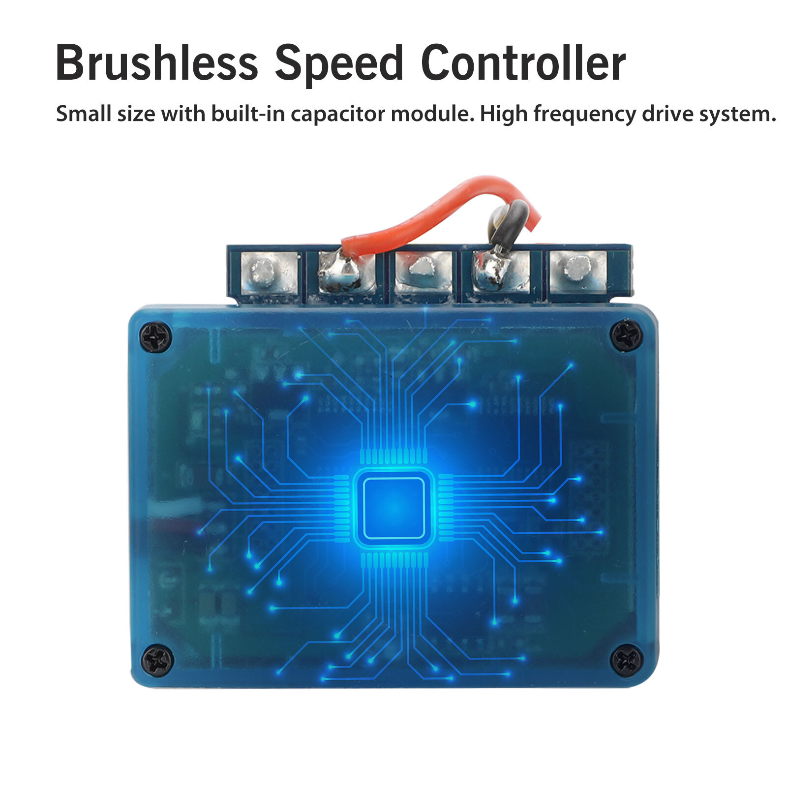 120A Brushless ESC Electric Accessories For 1/10 1/8 RC Car Speed Crawler Motor