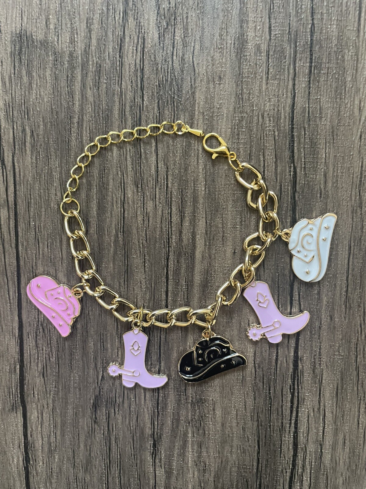 Handmade Multi-Color Western Charm Bracelet