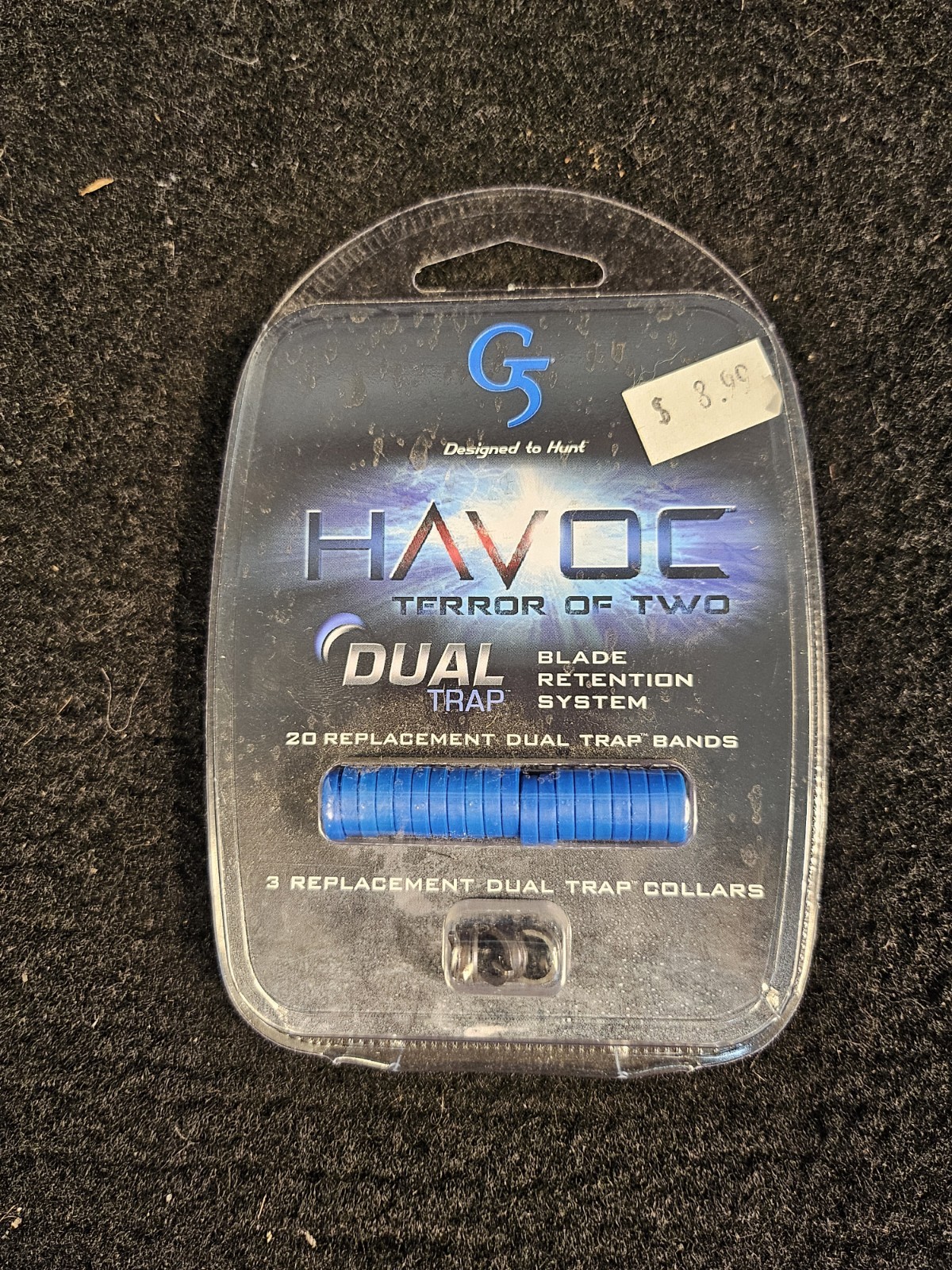 G5 Havoc Terror Of Two Dual Trap Blade Retention System 20 Replacement Bands