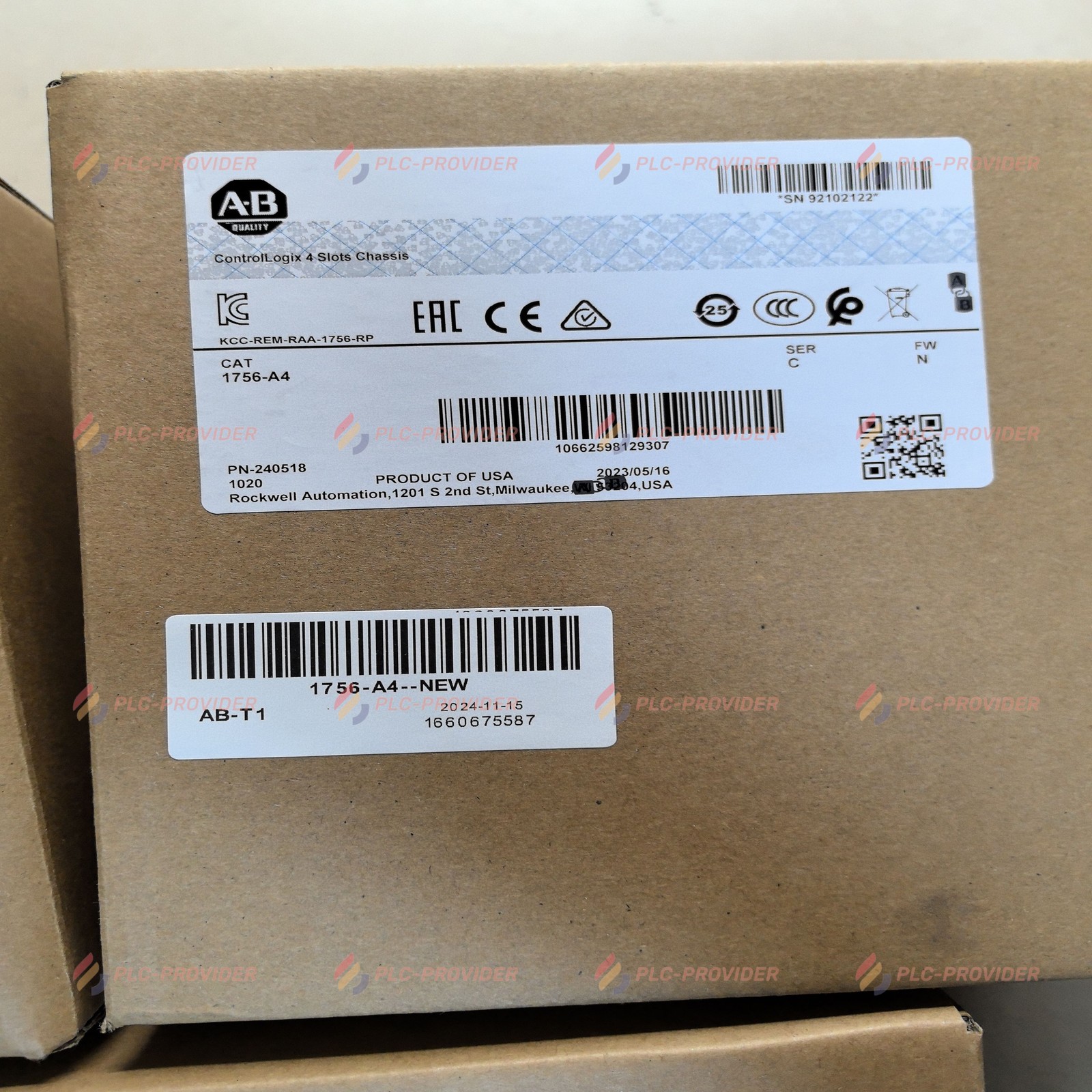 * US STOCK* 1PC NEW SEALED 1756-A4 Allen-Bradley Free Shipping