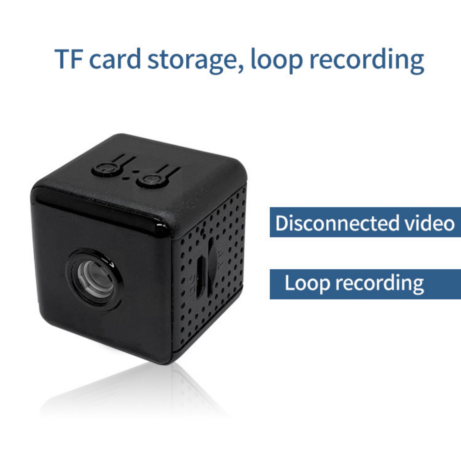 All-in-One Mini Camera Night Vision Motion Detection Remote View Home Security