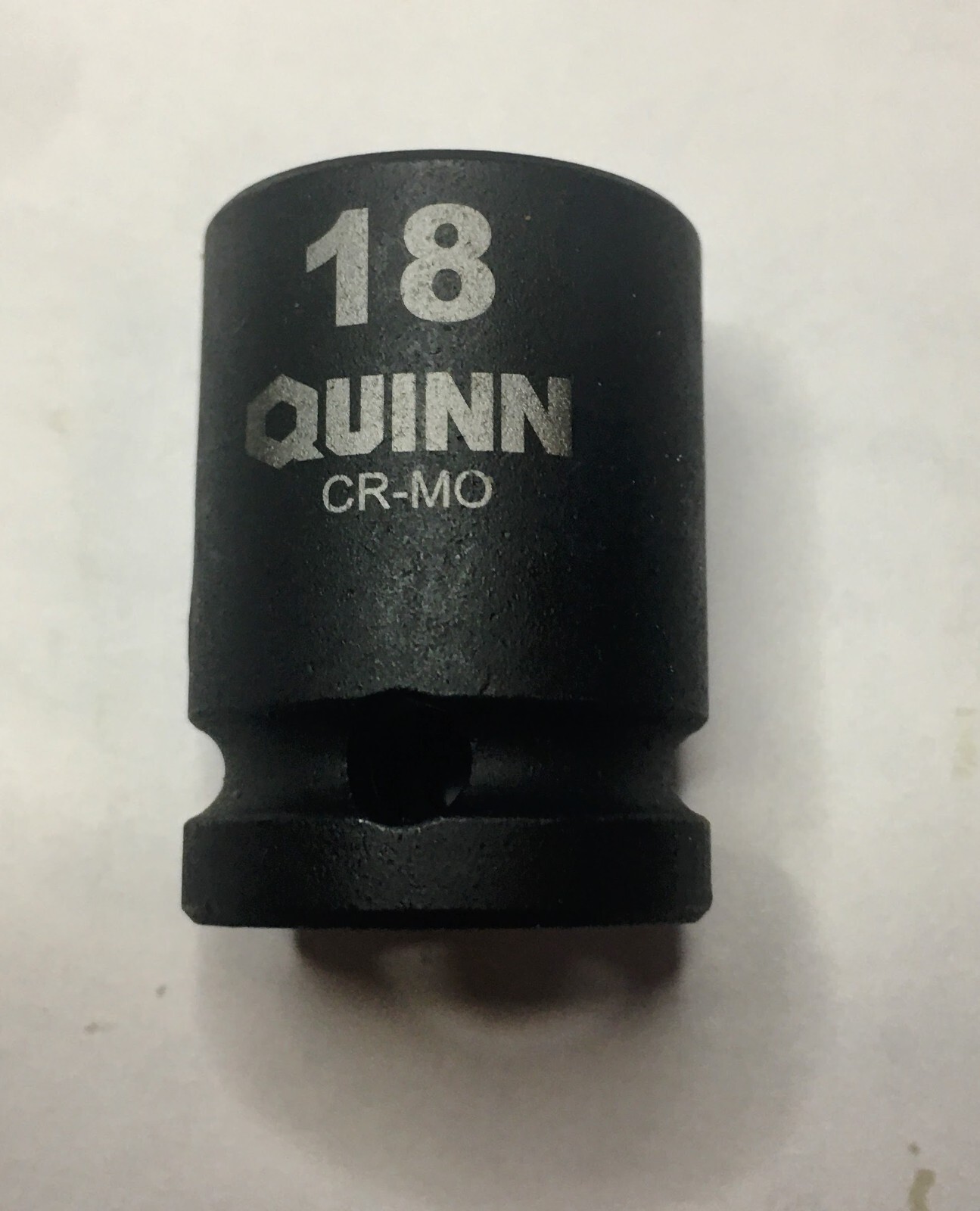 Quinn 18 mm x 1/2"  Dr  Impact Socket - 6 Point - Free USA Shipping