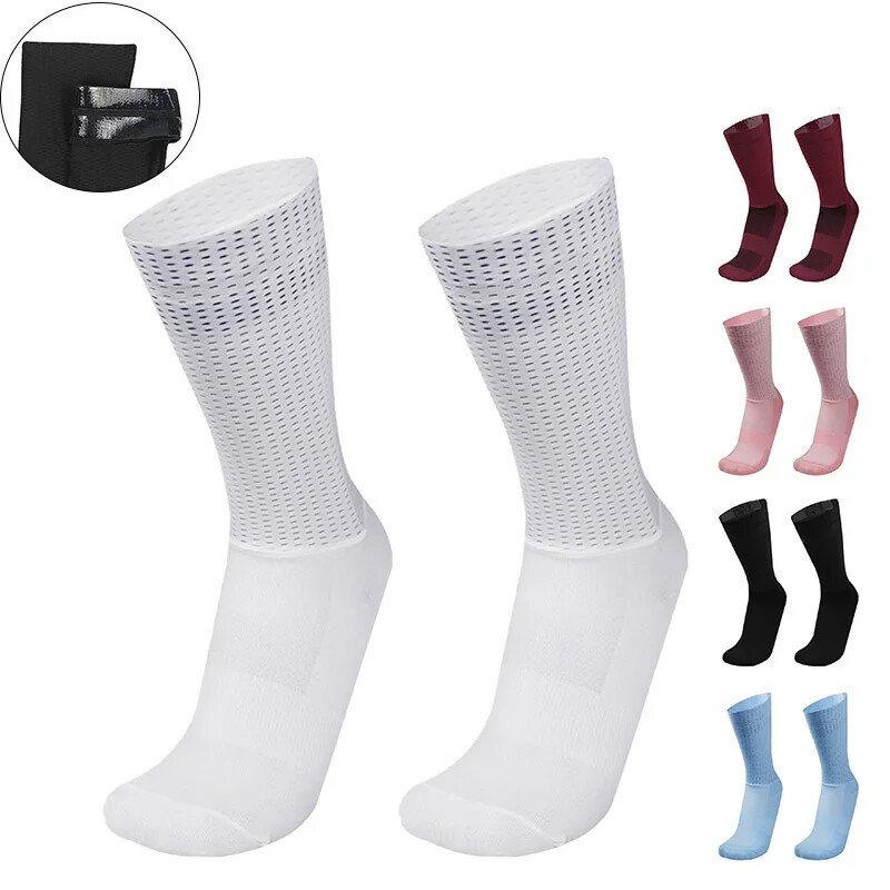 Aero Silica New Gel Summer Socks Bike Team Non-slip Cycling Breathable Pro