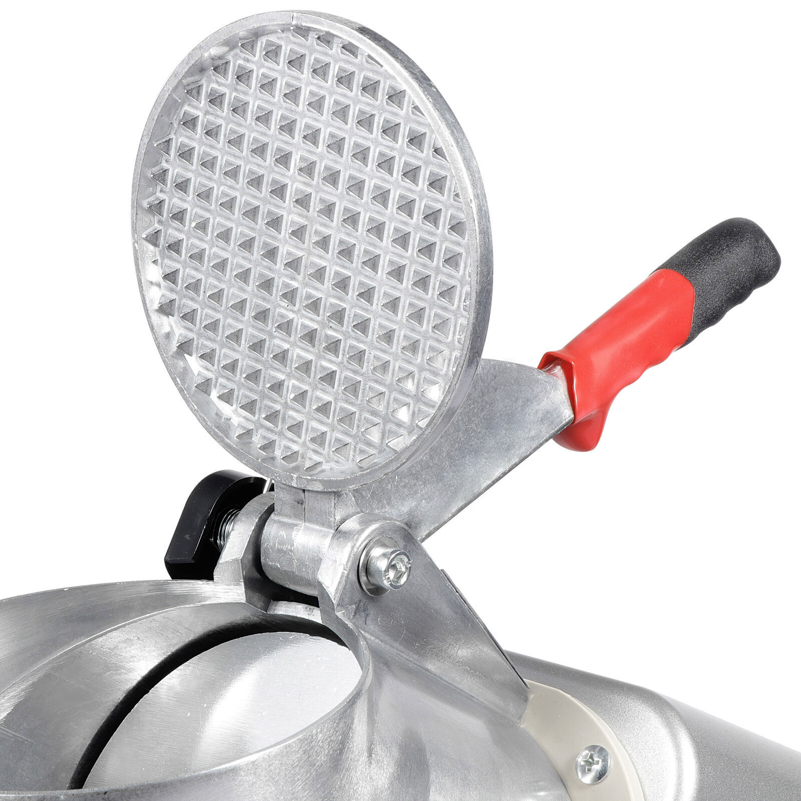 4PCS Electric Ice Crusher Shaver Machine High Efficiency Snow Cone Maker Silver