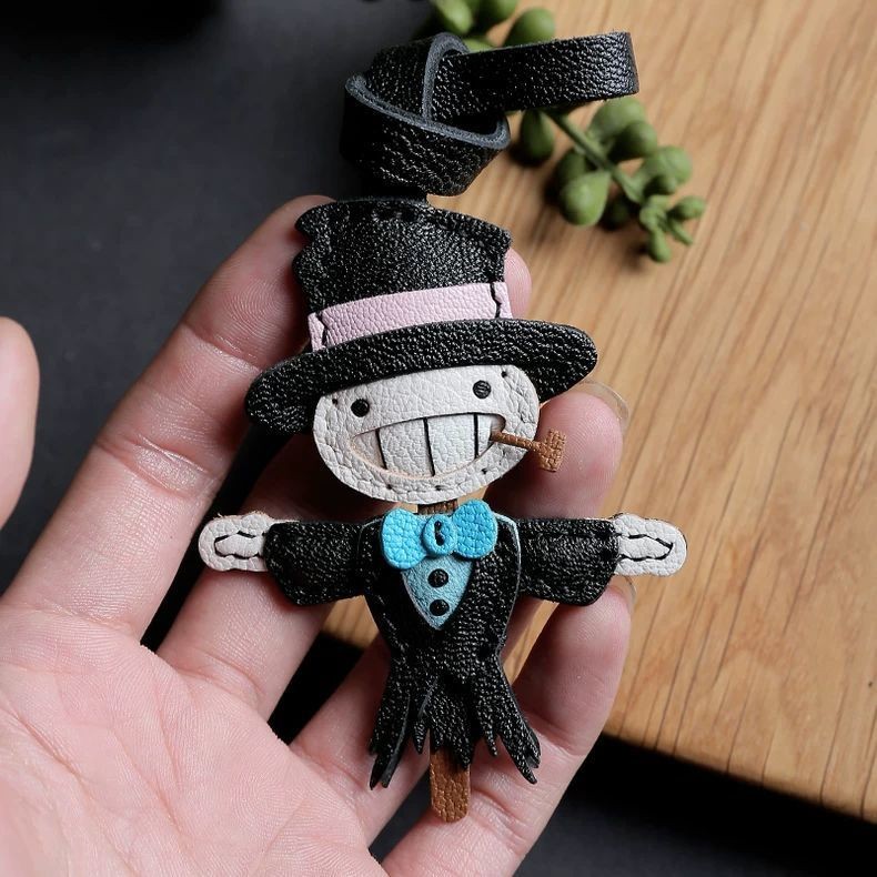 Howl's Moving Castle Scarecrow Kakashi no Kabu Car/bag key chains
