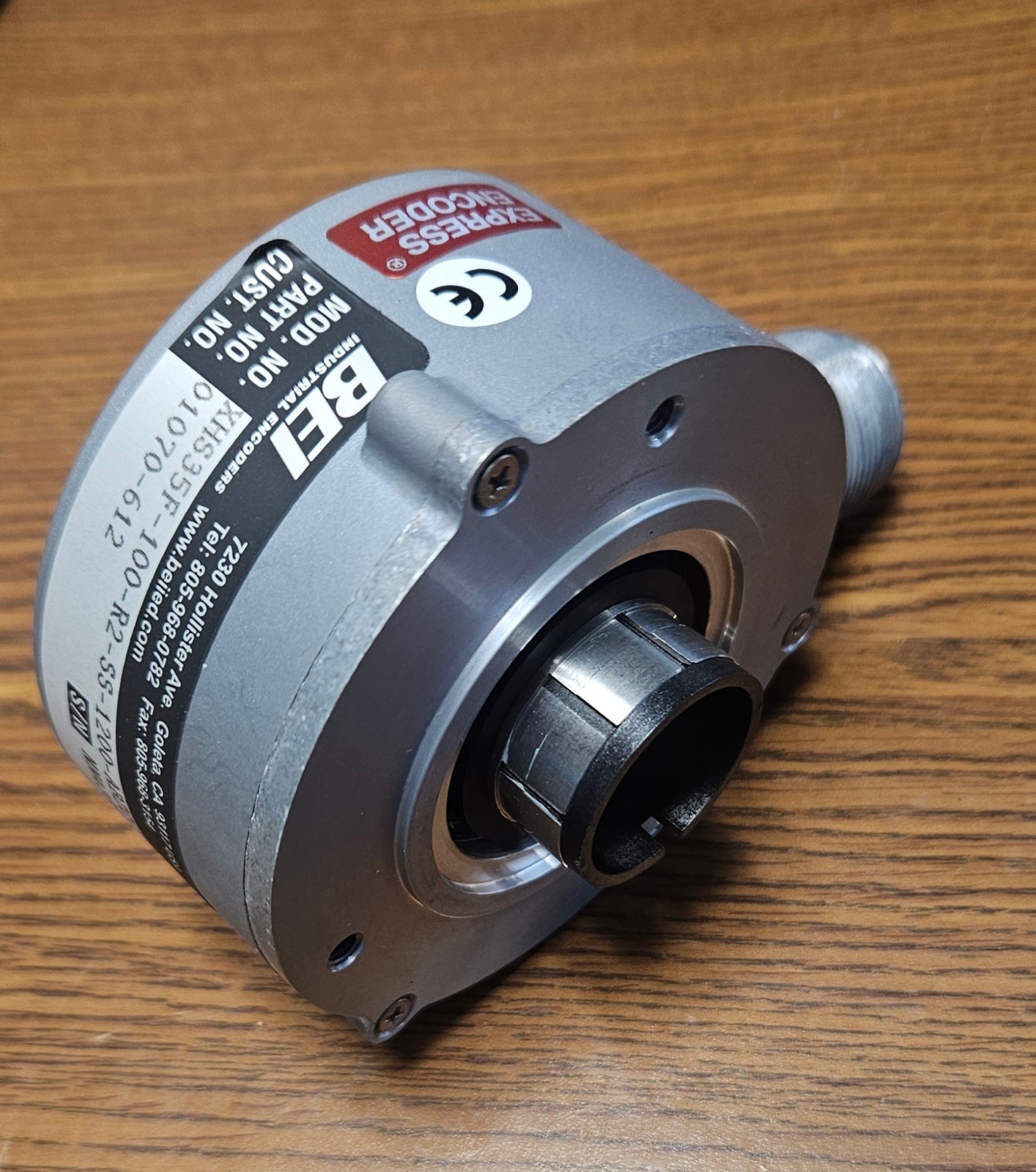 Mark Andy P7 Encoder BEI 01070-612 EXPRESS ENCODER XHS35F-100-R2-SS... NEW