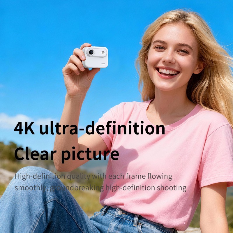 4K HD Action Camera Y360 with Flip Screen and Chest Mount for Immersive Filming