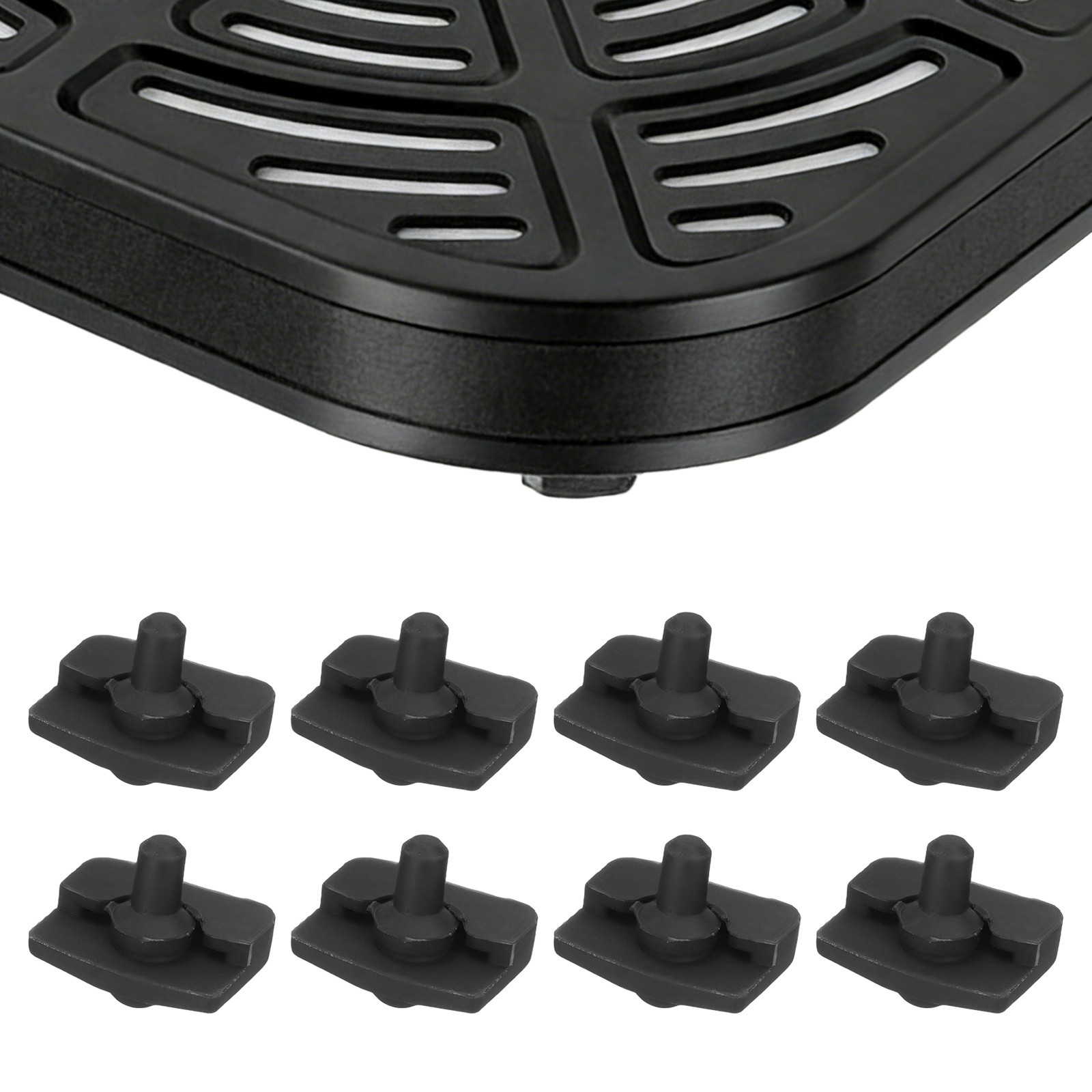 8Pcs Air Fryer Replacement Parts for Air Fryer 0.8x0.6x0.7 Inch, Square Nub