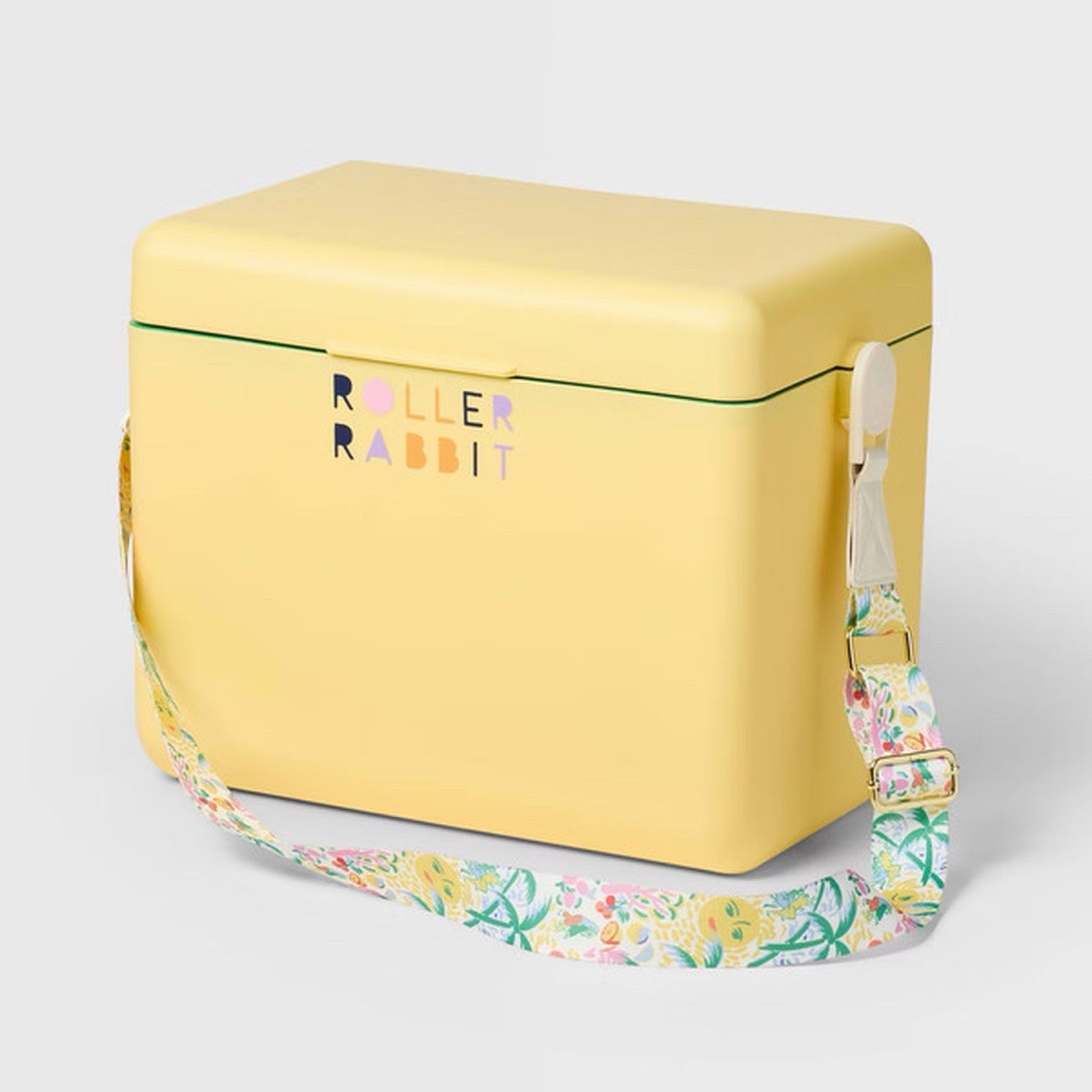 NWT Roller Rabbit x Target Vacation 11 qt Hard-Sided Cooler  w/ Designed Strap