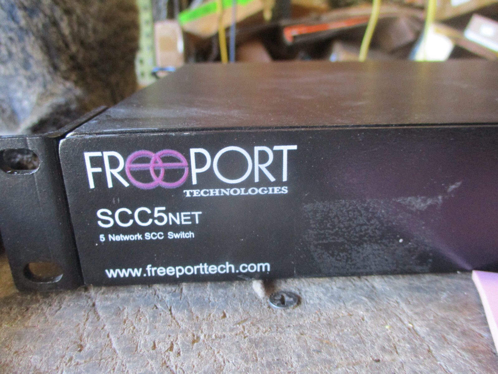Used Freeport SCC5NET 5 network SCC Switch