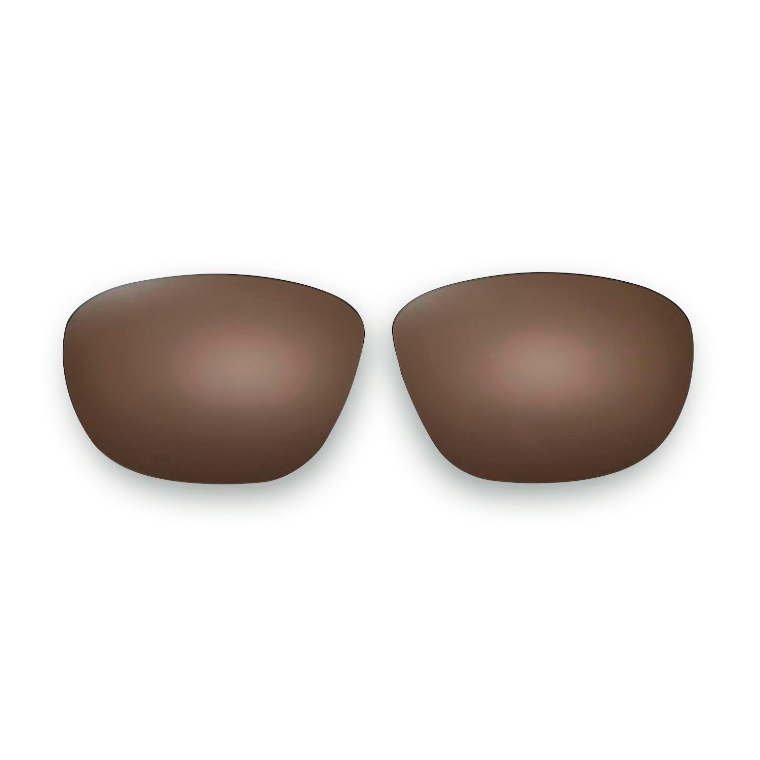 Walleva Brown Polarized Replacement Lenses For Ray-Ban RB4175 57mm Sunglasses
