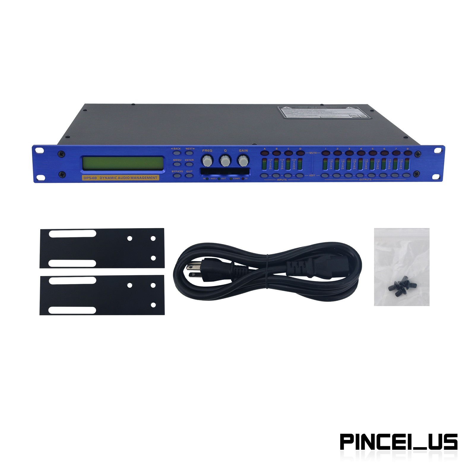 XTA DP548 Digital Audio Processor 4-IN 8-OUT DSP Processor Dynamic Equalizer