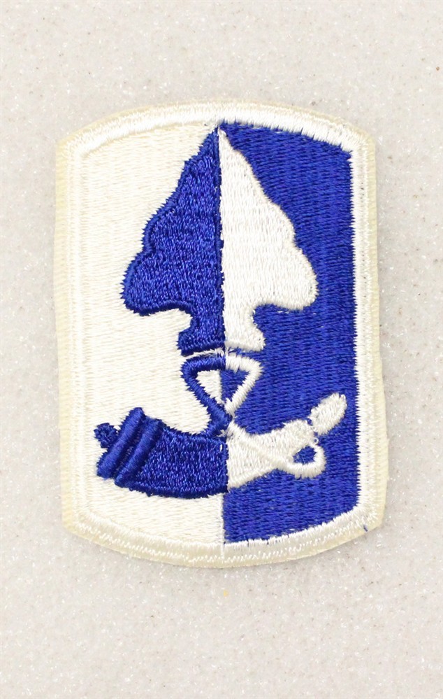 Army patch 5255 - 187th Infantry Brigade w/cut edge