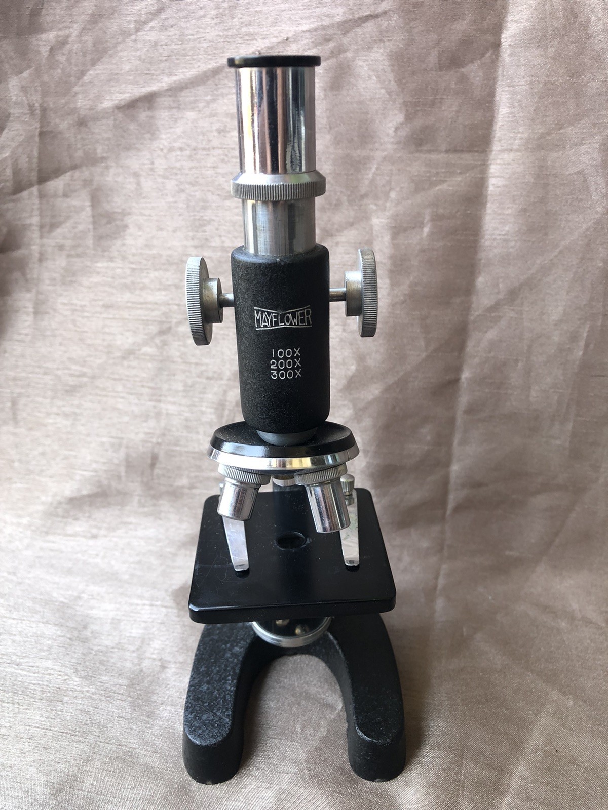 Mayflower Student Microscope 100x 200x 300x Japan