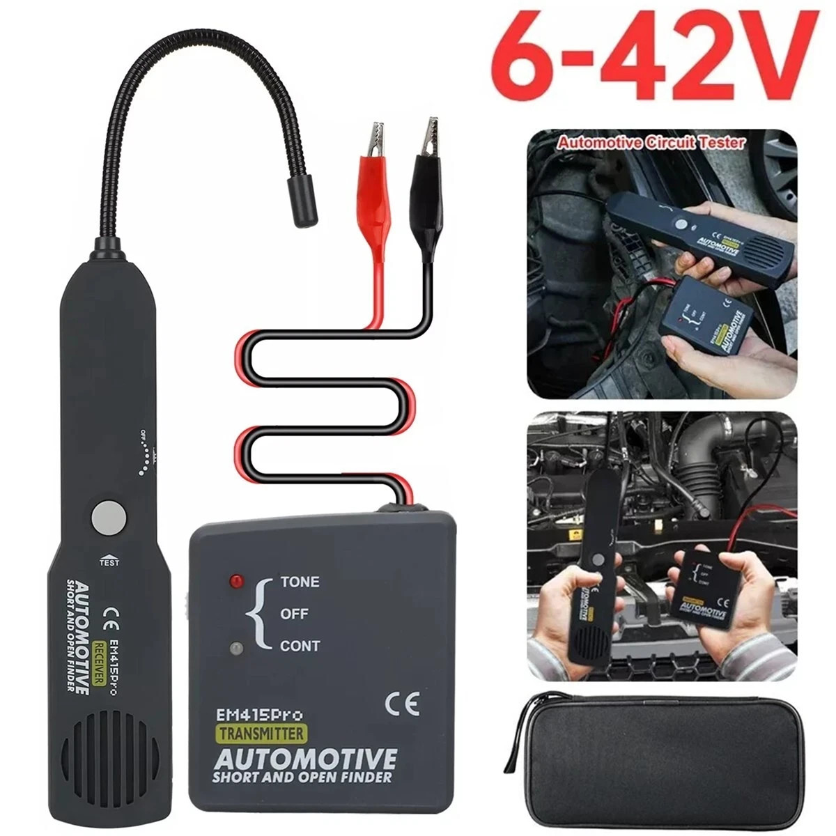 EM415Pro Automotive Wire Tracer Circuit Breaker Finder