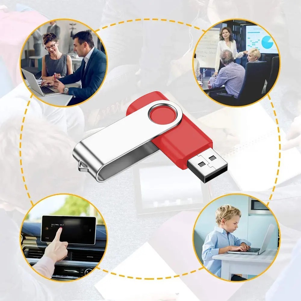 USB Flash Drive 32GB - Unbranded - USB 2.0 - FAT32 Format for Multimedia